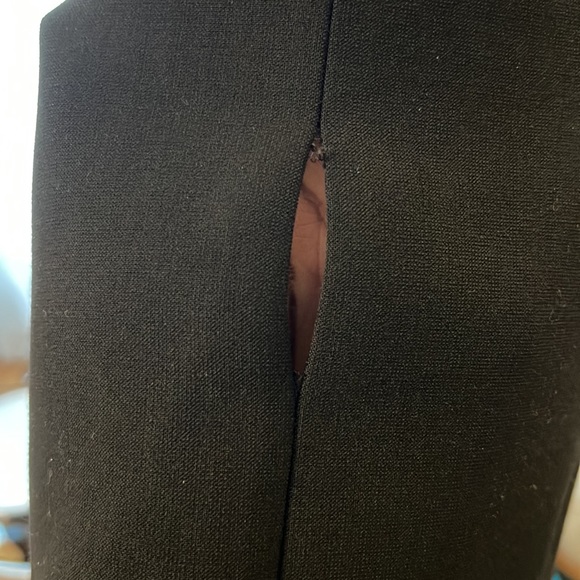 ALC Black Minidress Short Sleeve Size 4 - Picture 8 of 8